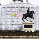 Copertura dei lavori di ristrutturazione di Le Samaritaine, Parigi