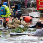 Alluvioni nella provincia di Hunan, nella Cina meridionale