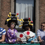 Partenza della tappa di Verviers, in Belgio, del Tour de France
