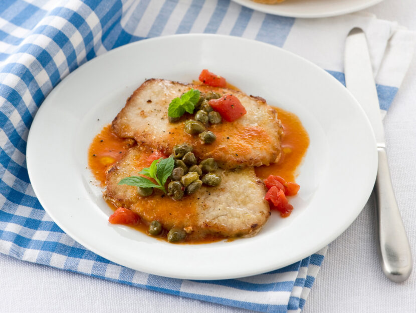 Scaloppine alla pizzaiola light