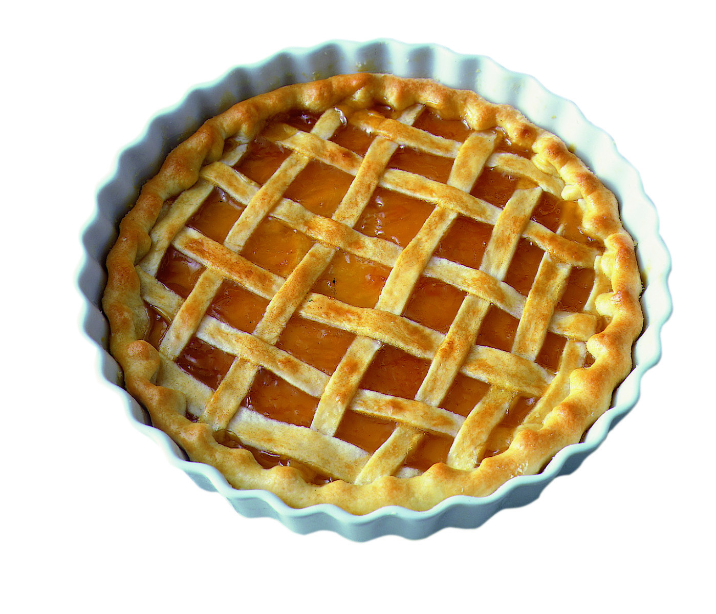 Crostata decorata