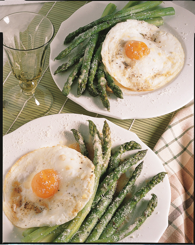 Gli asparagi alla Bismarck