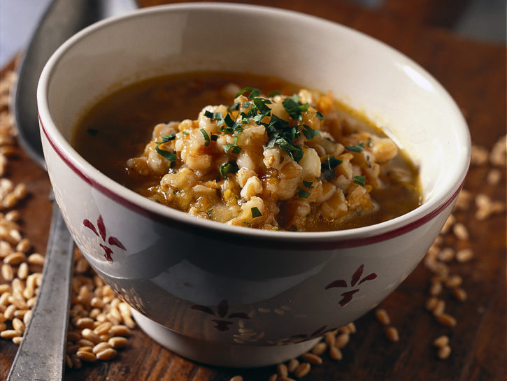 La zuppa di farro