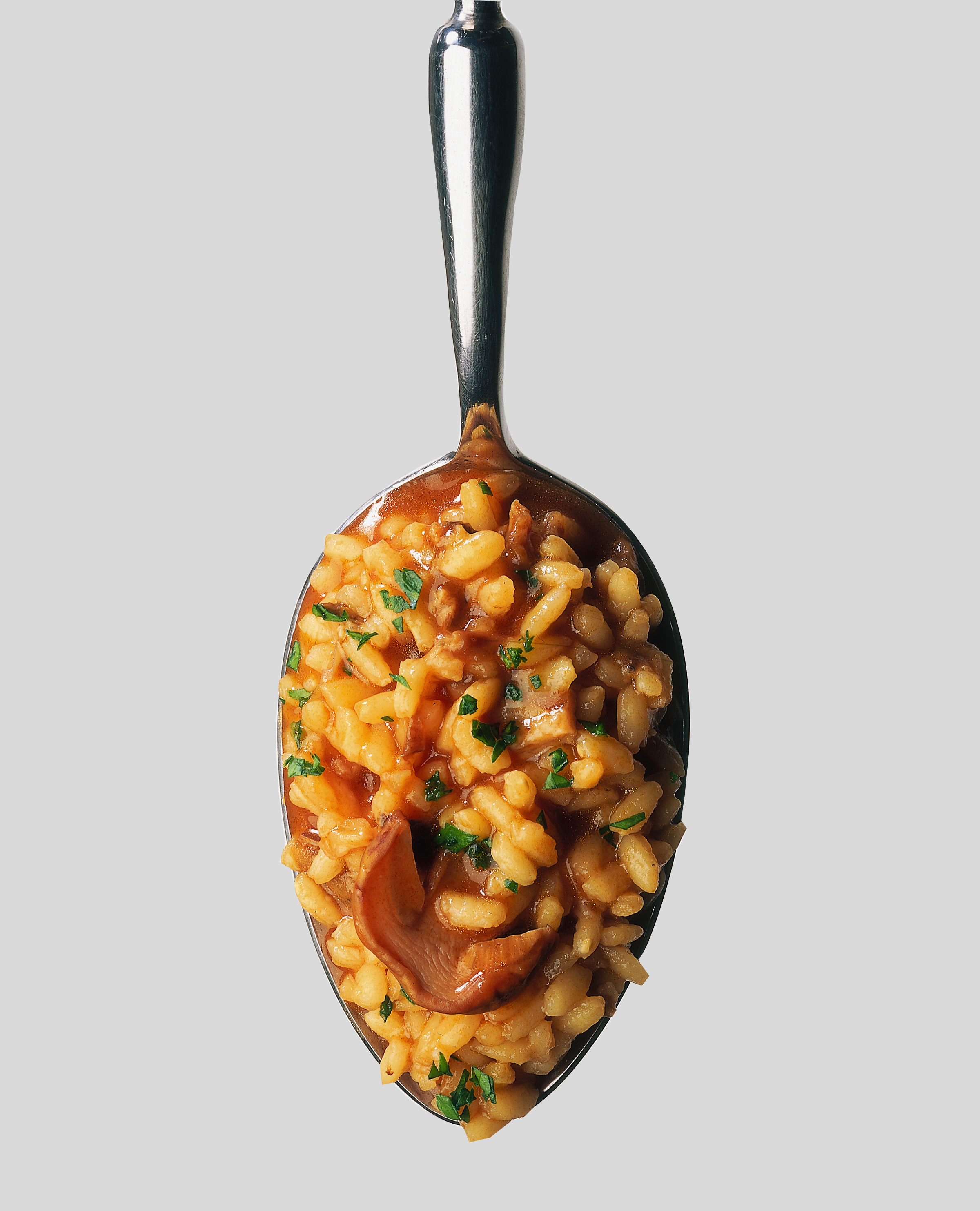 Risotto con champignon e pomodoro