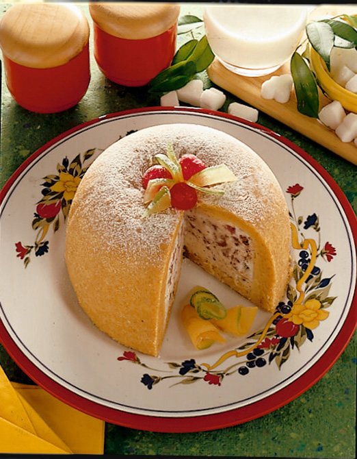 Zuccotto goloso di ricotta