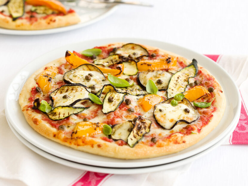 Pizza alle verdure grigliate