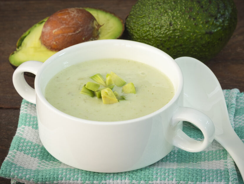 Zuppa fredda di vocado