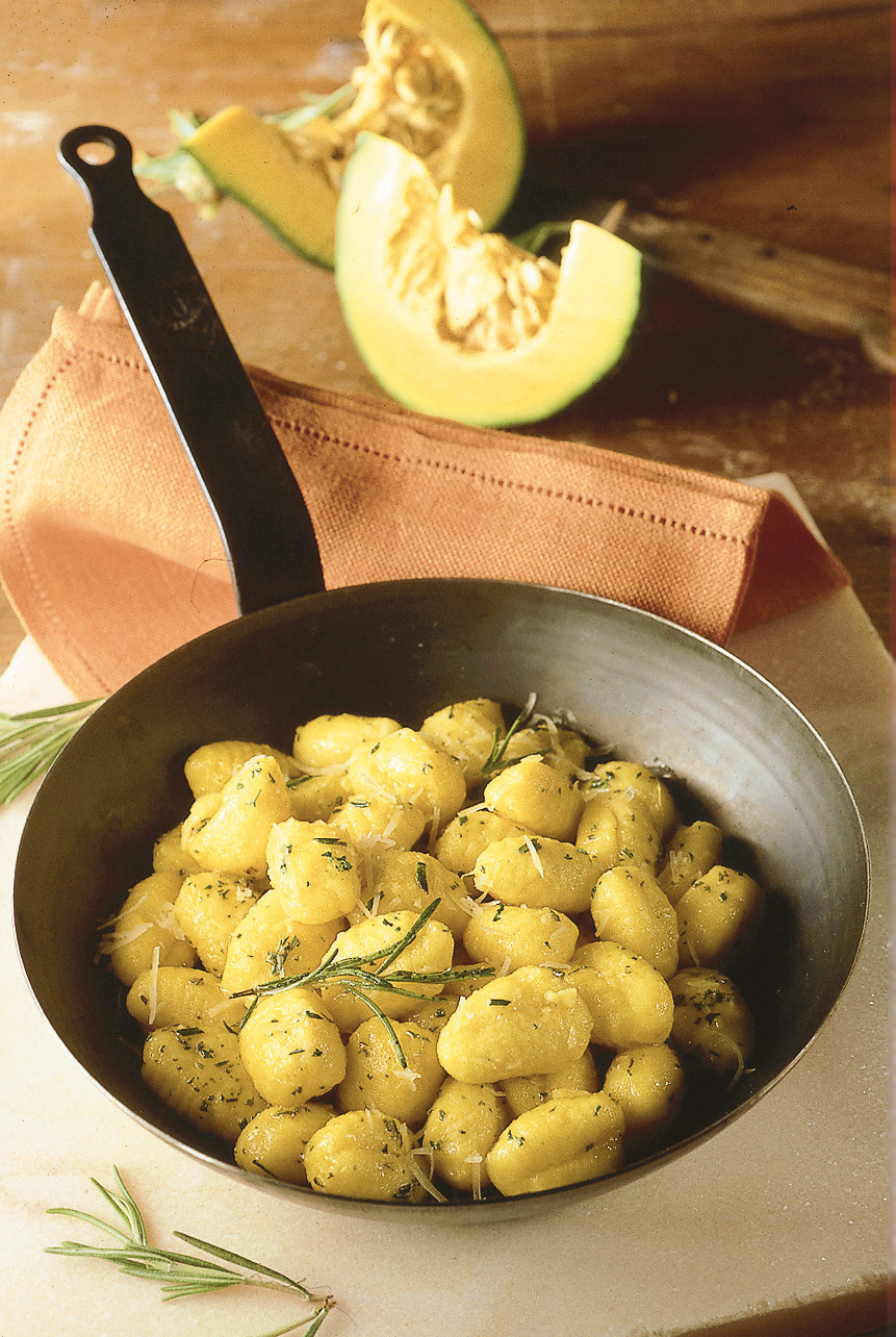 Ricetta Gnocchi di zucca al rosmarino Donna Moderna