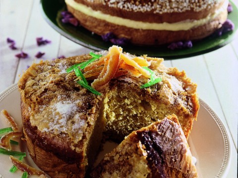 Torta provenzale ai fiori d'arancio