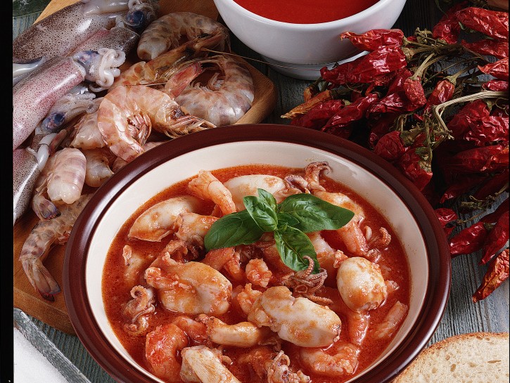 Zuppa di calamaretti
