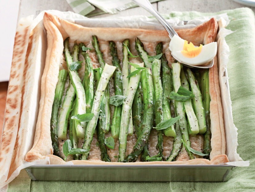 Focaccia agli asparagi