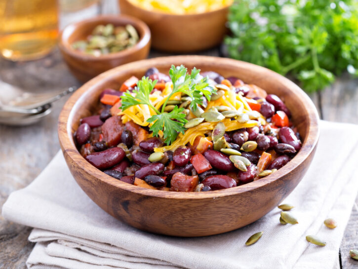 Insalata di fagioli rossi
