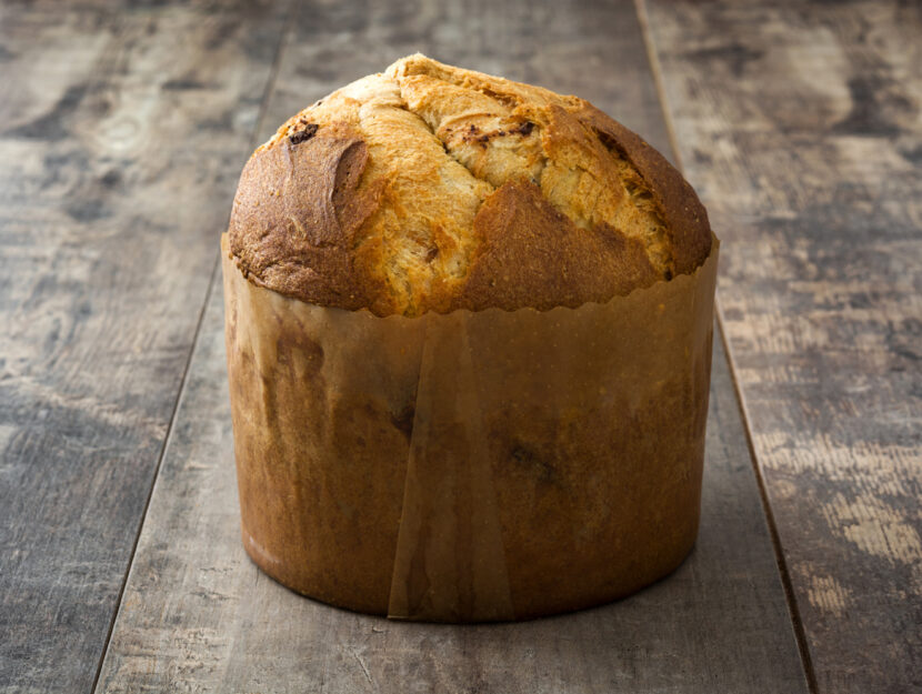 Panettone di pan brioche