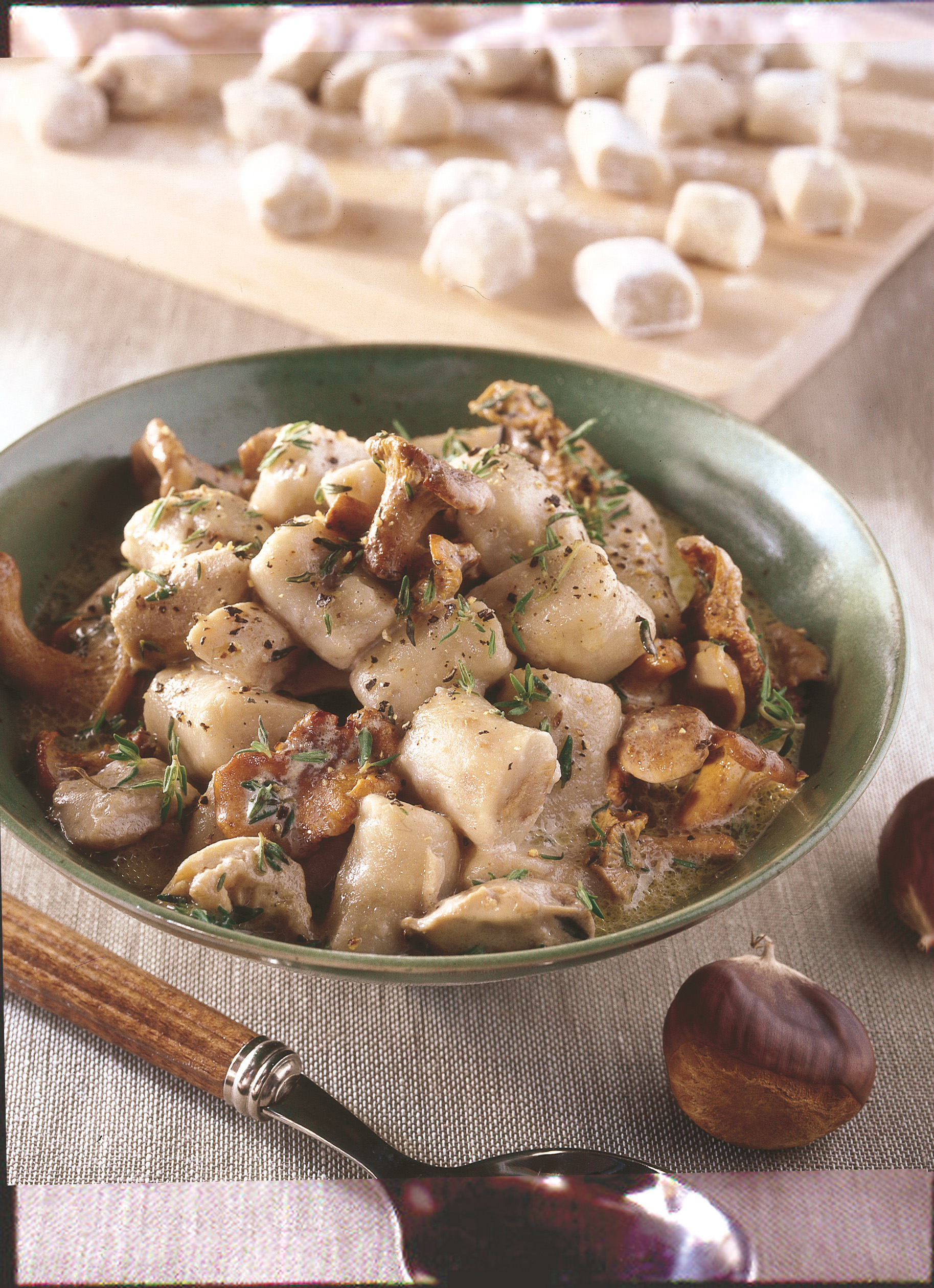 Ricetta Gnocchi con funghi e panna Donna Moderna