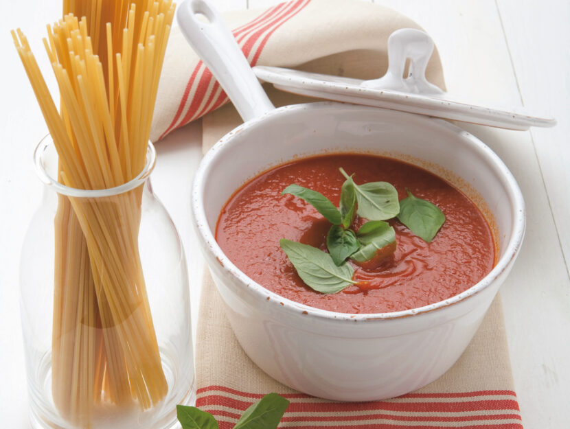 Sugo al basilico e pomodoro