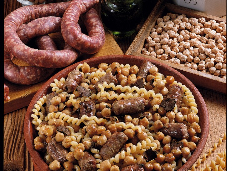 Fusilli salsiccia e tartufo