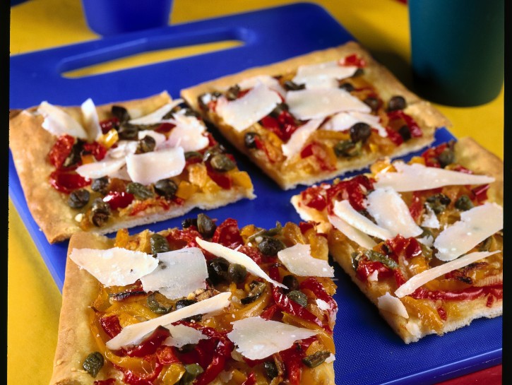 Ricetta Pizza alla peperonata Donna Moderna