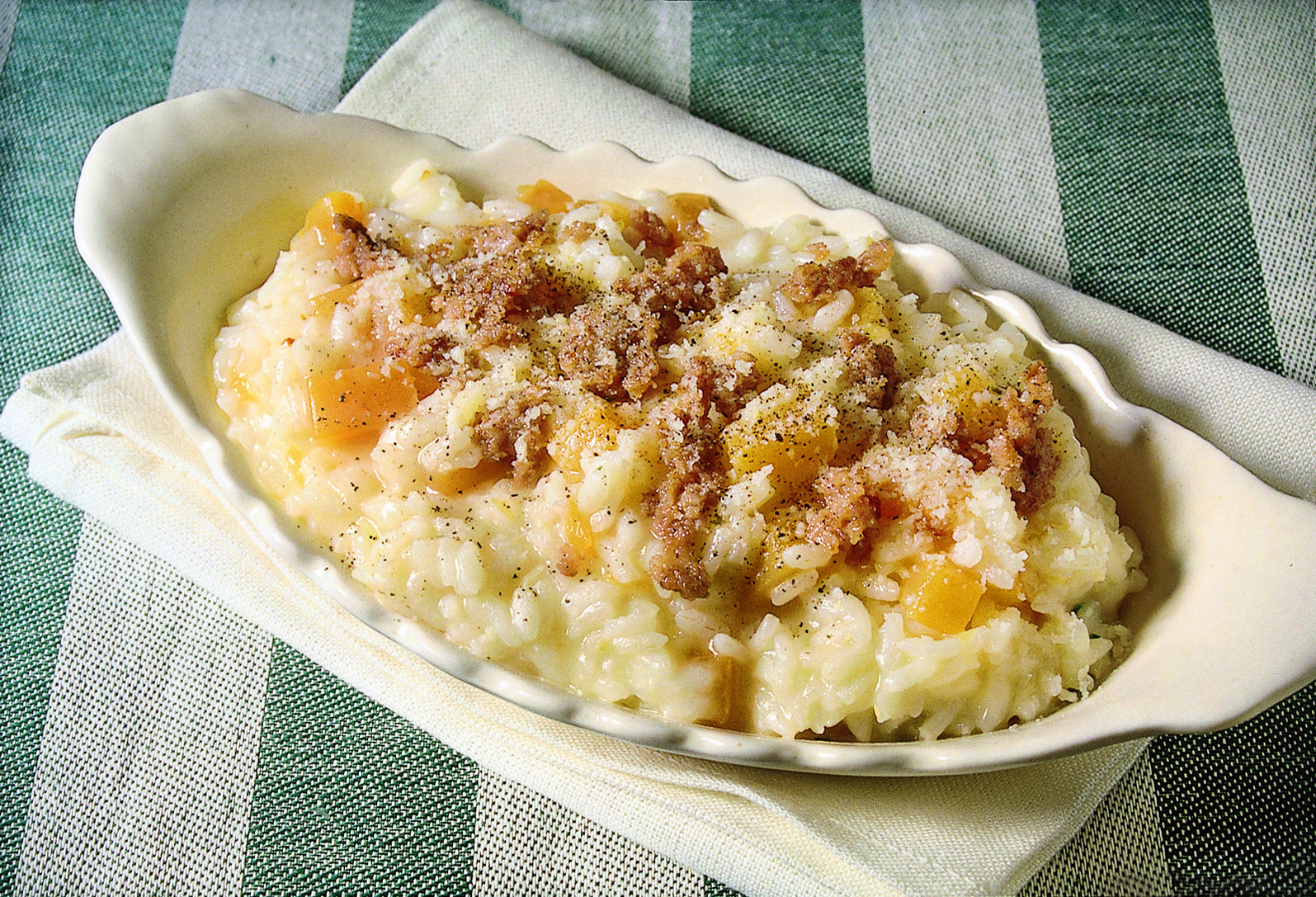 Ricetta Risotto di zucca alla mantovana Donna Moderna