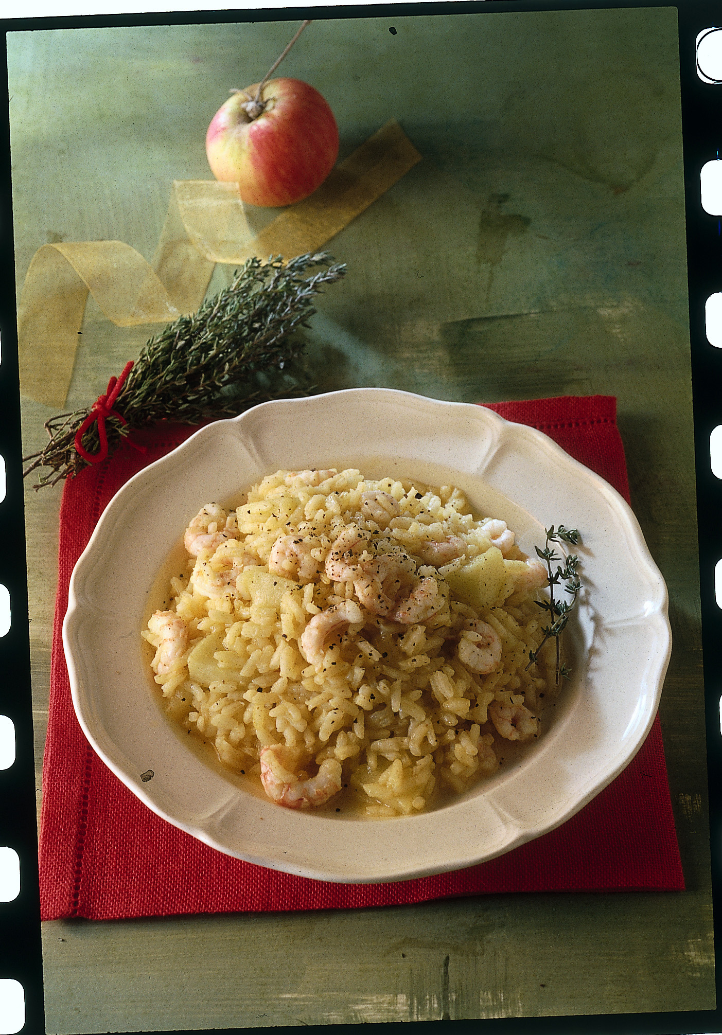 Ricetta Risotto gamberi e mele Donna Moderna