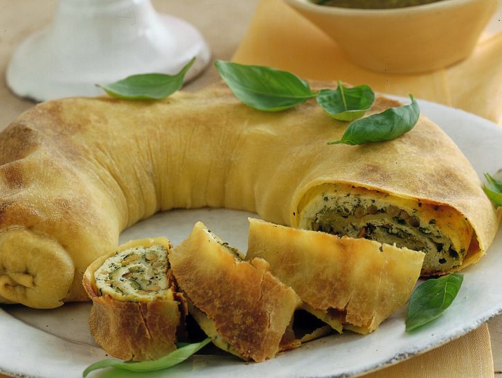 strudel-di-zucchine-ricotta-e-basilico ricetta