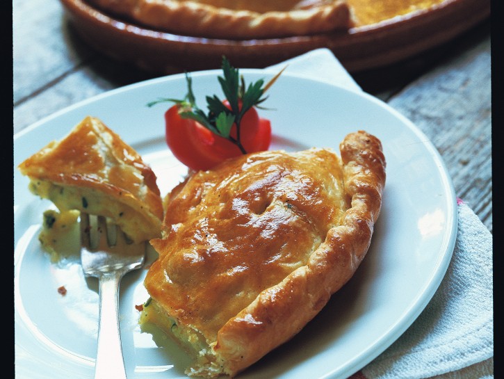 Torta salata al camembert