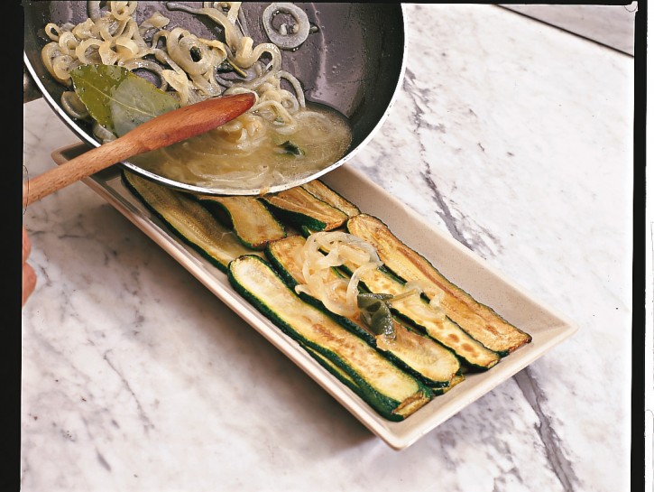 Zucchine in carpione