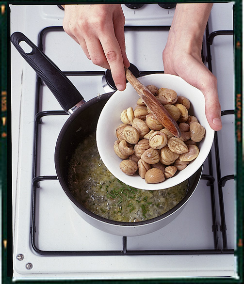 Ricetta Zuppa di castagne e porcini Donna Moderna