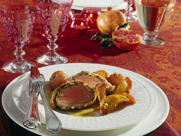 Filetto in crosta di frutta secca