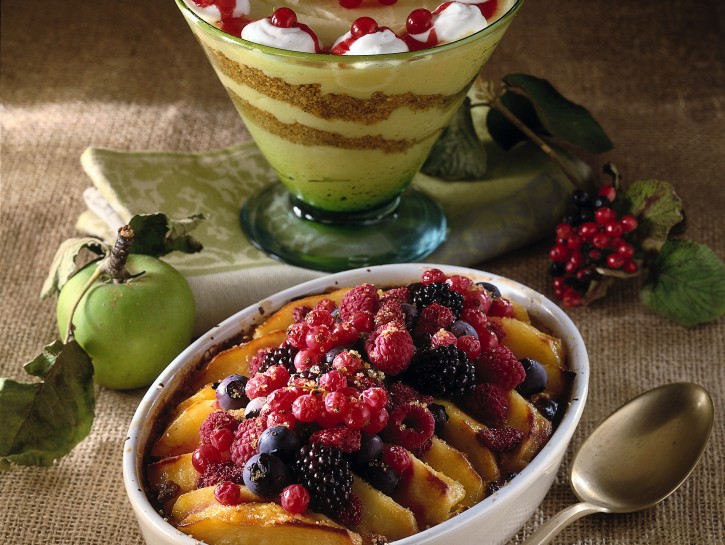 Gratin ai frutti di bosco