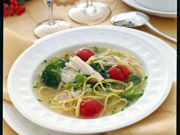 Zuppa di ali di razza