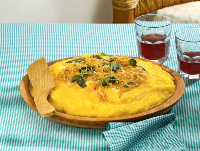 Polenta concia