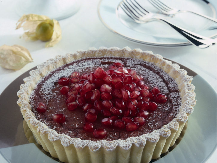 Crostata alla melagrana