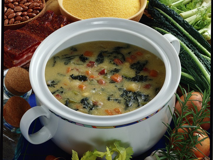 Minestrone di polenta