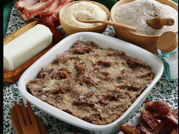 Polenta alle acciughe