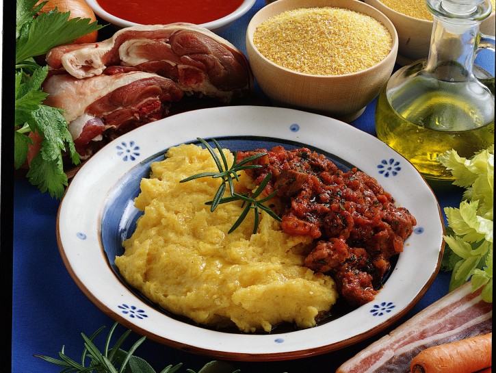 Polenta e agnello