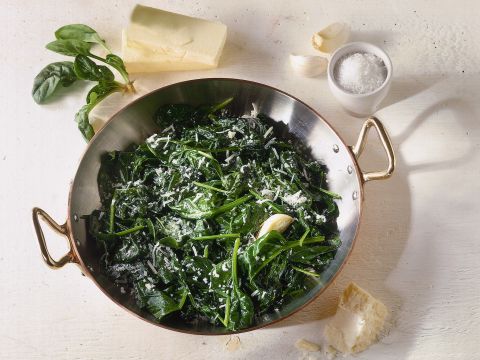 Spinaci in padella
