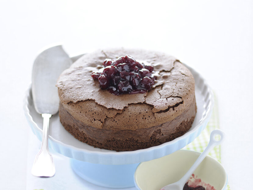 Torta al cioccolato con amarene