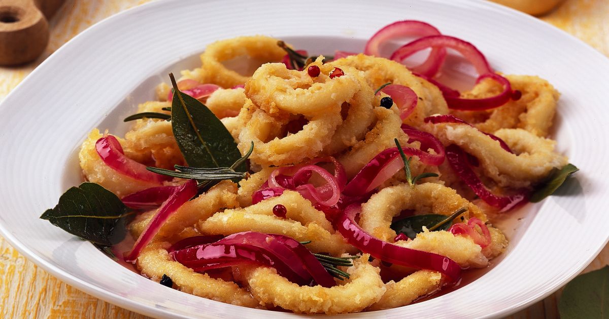 Ricetta Carpione Di Calamari Fritti Donna Moderna Ricetta Carpione Di Calamari Fritti Donna Moderna