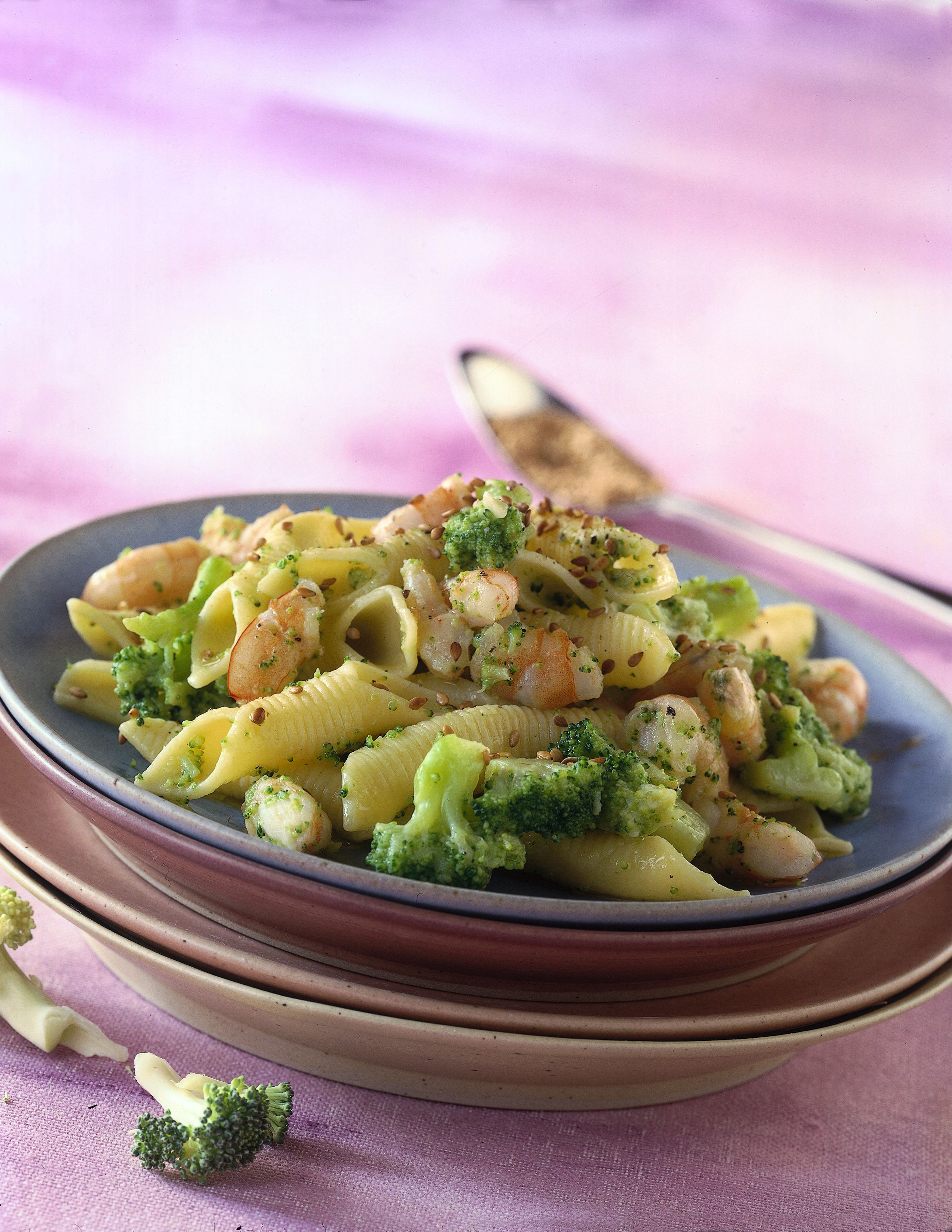 Ricetta Garganelli e broccoletti con i gamberi Donna Moderna