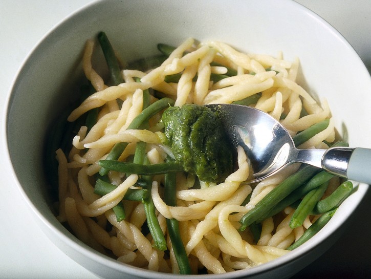 Ricetta Pasta al pesto con fagiolini Donna Moderna