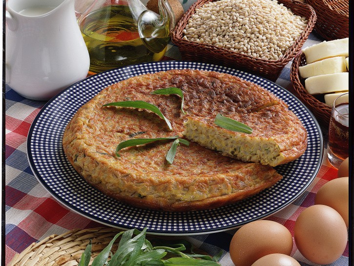 Frittata di orzo