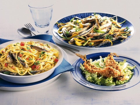 Pesce azzurro in scapece
