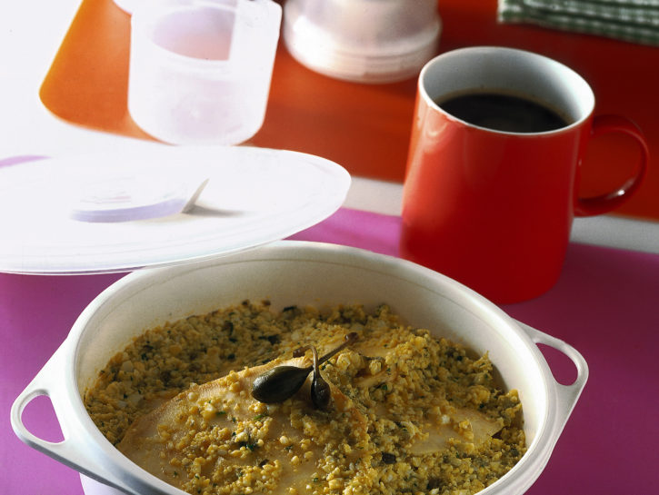 Sedano rapa con salsa di uova sode