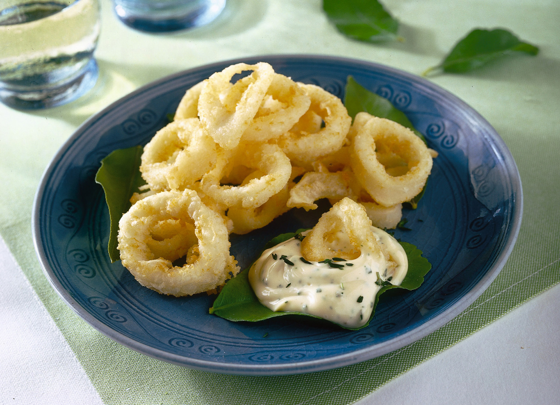 anelli e ciuffi di calamari surgelati ricette