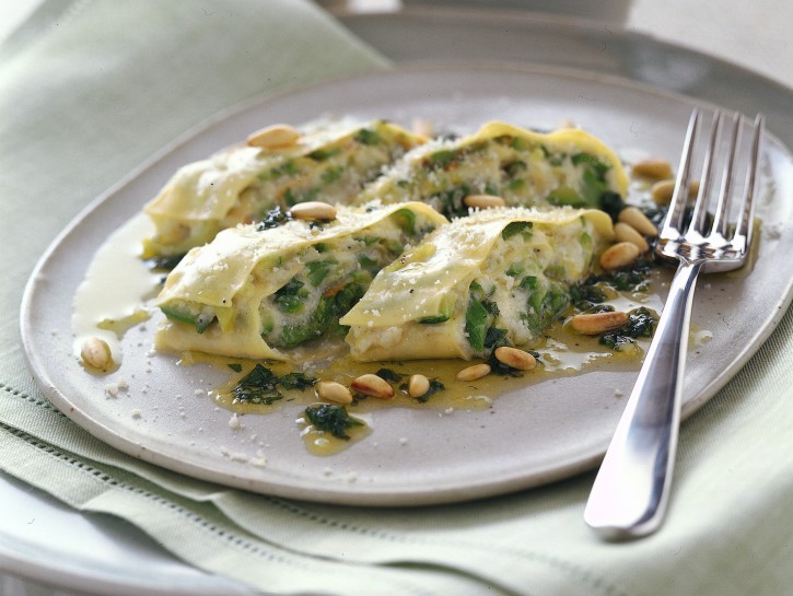 Rotoli di zucchine e robiola
