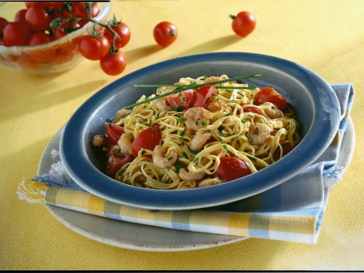 Tagliolini ai gamberetti