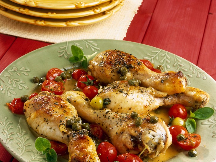 Ricetta Fusi di pollo ai capperi Donna Moderna