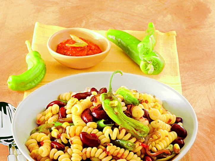 Fusilli con i fagioli rossi
