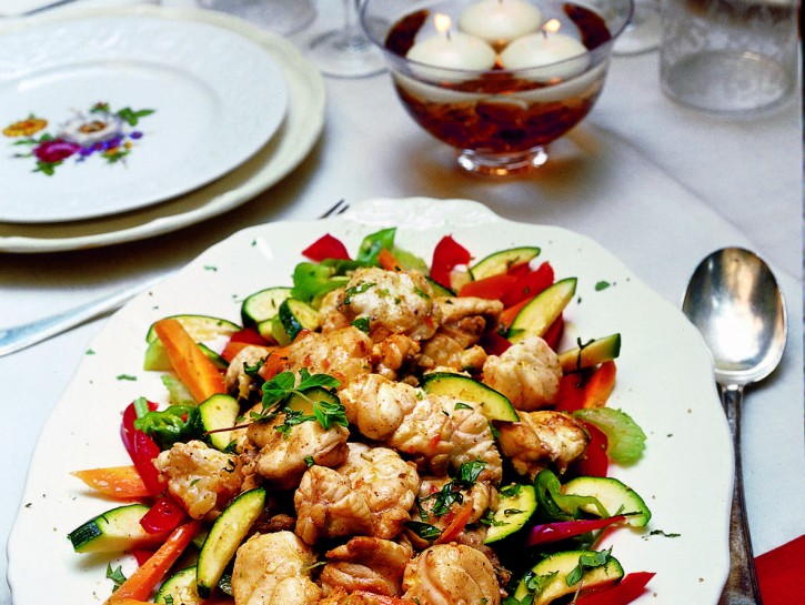Pescatrice marinata