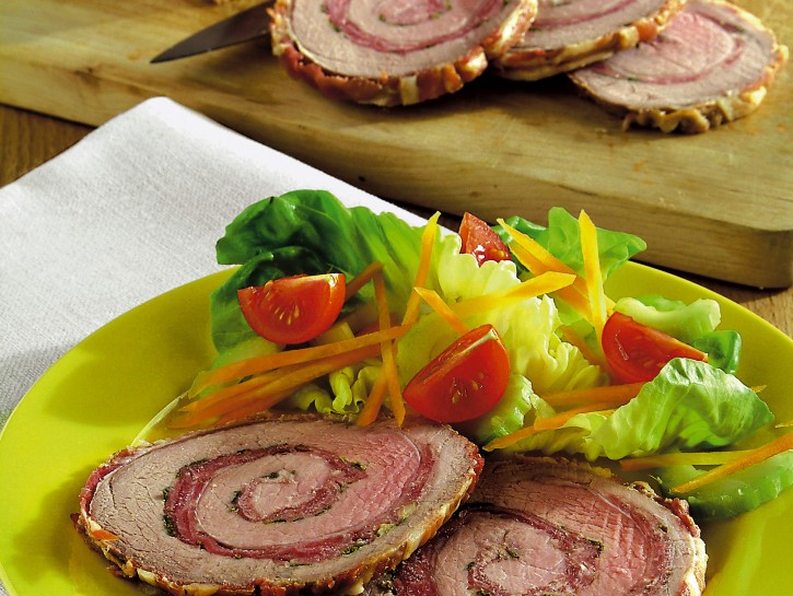 Rollata farcita al prosciutto cotto